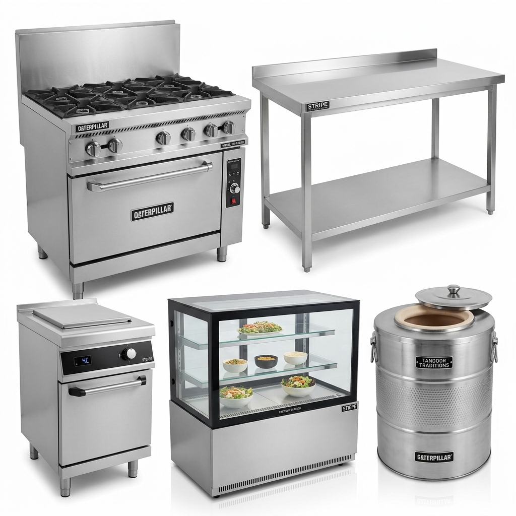 Ayaan Kitchen Commercial Equipment Collage