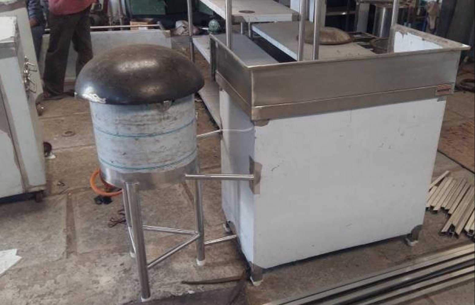 Two Burner Bulk Cooking Range