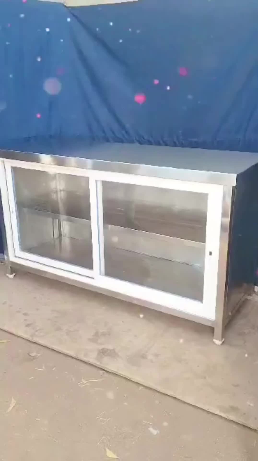 SS Single Bowl Sink Table with Cabinet