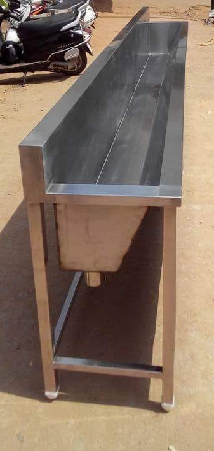 Stainless Steel Hand Wash Basin with Stand