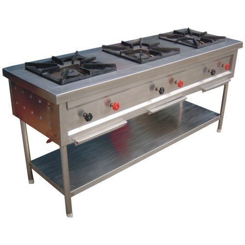 Three Burner North Indian Range